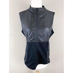 ASICS Black Thermo Storm Running Breathable Athletic Vest Women's Medium